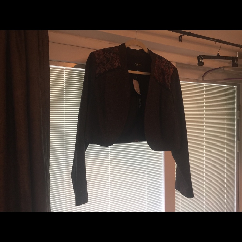 Amazing bolero jacket Isabel Toledo 4 lane bryant